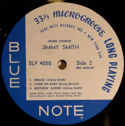 Jimmy Smith With Percy France / Kenny Burrell / Donald Bailey : Home Cookin' (LP, Album, Mono, RP, New)