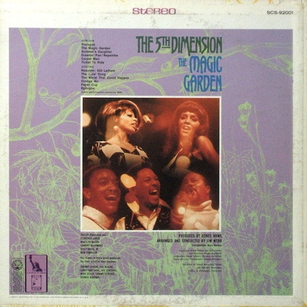 The Fifth Dimension : The Magic Garden (LP, Album)