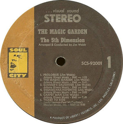 The Fifth Dimension : The Magic Garden (LP, Album)