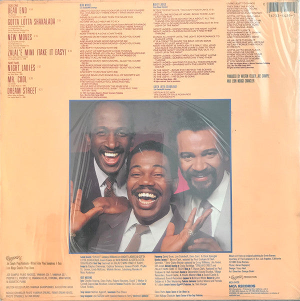 The Crusaders : Ghetto Blaster (LP, Album, Glo)