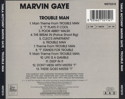 Marvin Gaye : Trouble Man (CD, Album, RE)