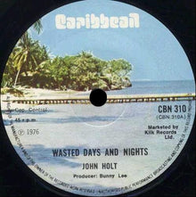 John Holt : Wasted Days And Nights (7", Sol)