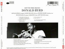 Donald Byrd : Off To The Races (CD, Album, RE, RM)