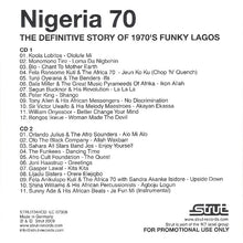Various : Nigeria 70 (The Definitive Story of 1970's Funky Lagos) (2xCD, Comp, Promo, RE, RM)