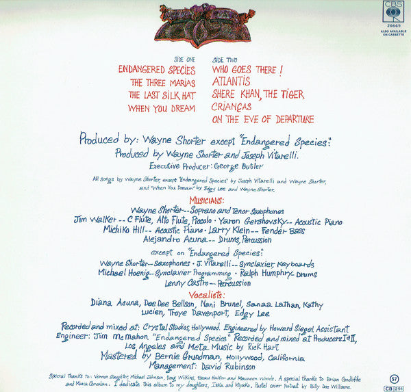 Wayne Shorter : Atlantis (LP, Album)