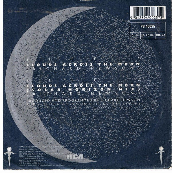 RAH Band : Clouds Across The Moon (7", Single)