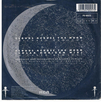 RAH Band : Clouds Across The Moon (7", Single)