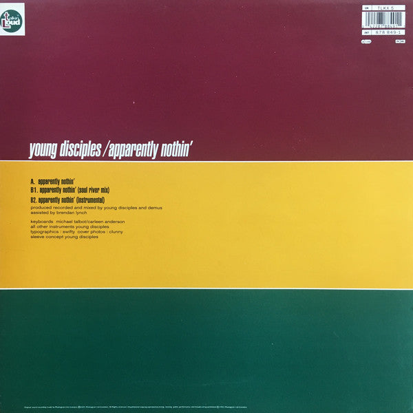 Young Disciples : Apparently Nothin' (12", Single)