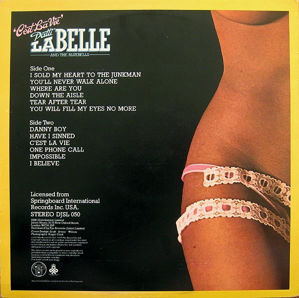 Patti LaBelle And The Bluebells : C'est La Vie (LP, Comp)