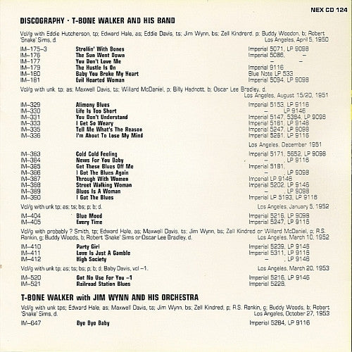 T-Bone Walker : The Hustle Is On (CD, Album, Comp)