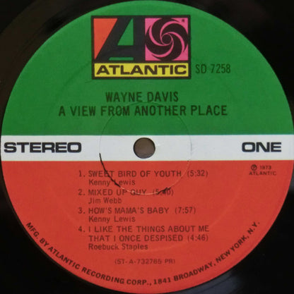 Wayne Davis (2) : A View From Another Place (LP, PR )