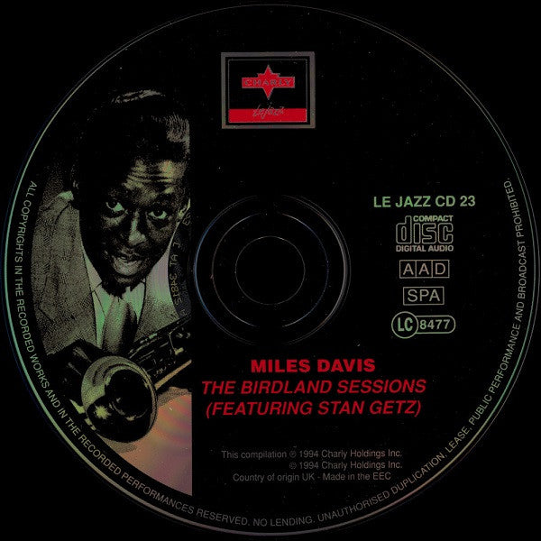 Miles Davis : The Birdland Sessions (CD, Comp)