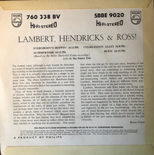 Lambert, Hendricks & Ross : Everybody's Boppin' (7", EP)