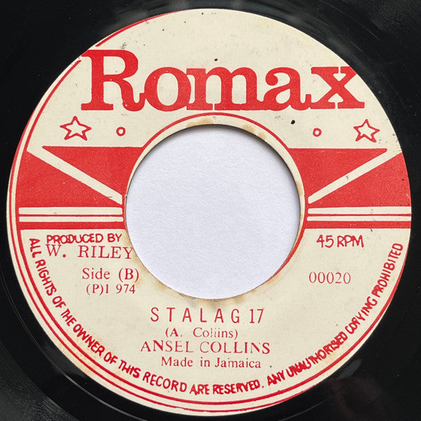 Big Youth / Ansel Collins : All Nations Bow / Stalag 17 (7")