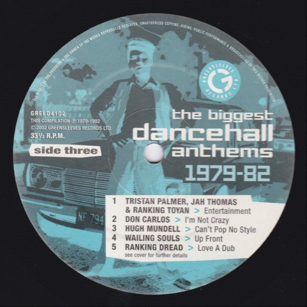 Various : The Biggest Dancehall Anthems 1979-82 Part 2 (2xLP, Comp)