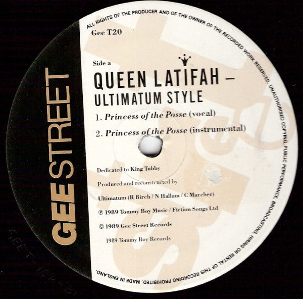 Queen Latifah : Ultimatum Style (12")