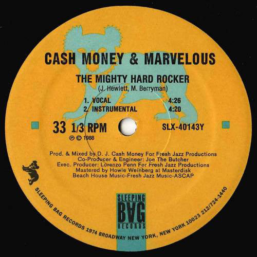 Cash Money And Marvelous* : Find An Ugly Woman / The Mighty Hard Rocker (12")