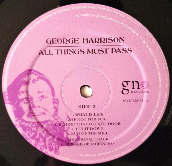 George Harrison : All Things Must Pass (3xLP + Box, Album, RE, RM)