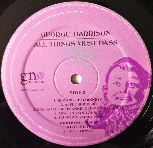 George Harrison : All Things Must Pass (3xLP + Box, Album, RE, RM)