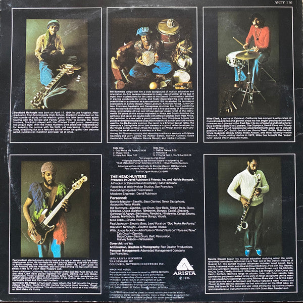 The Headhunters : Survival Of The Fittest (LP, Album)