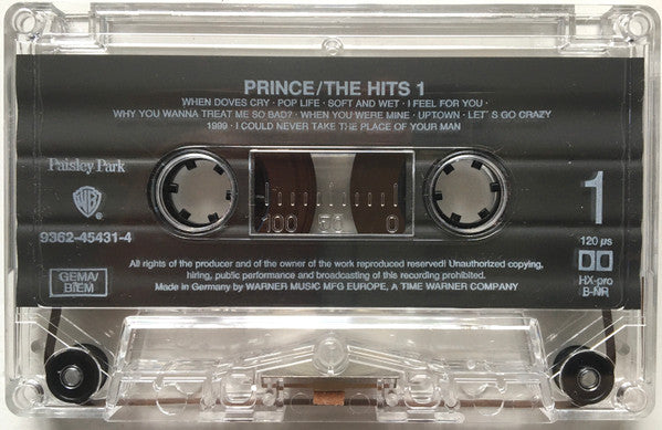 Prince : The Hits 1 (Cass, Comp)