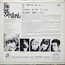 The Yardbirds : Five Live Yardbirds (LP, Album, Mono)