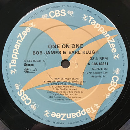 Bob James And Earl Klugh : One On One (LP, Album)