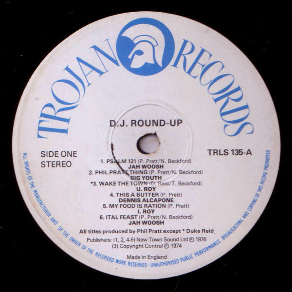 Various : DJ Round-Up (LP, Comp)