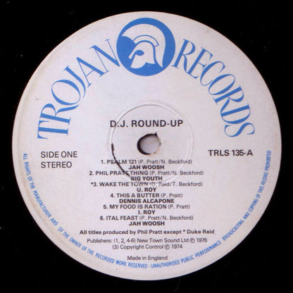 Various : DJ Round-Up (LP, Comp)