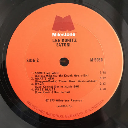 Lee Konitz : Satori (LP, Album)