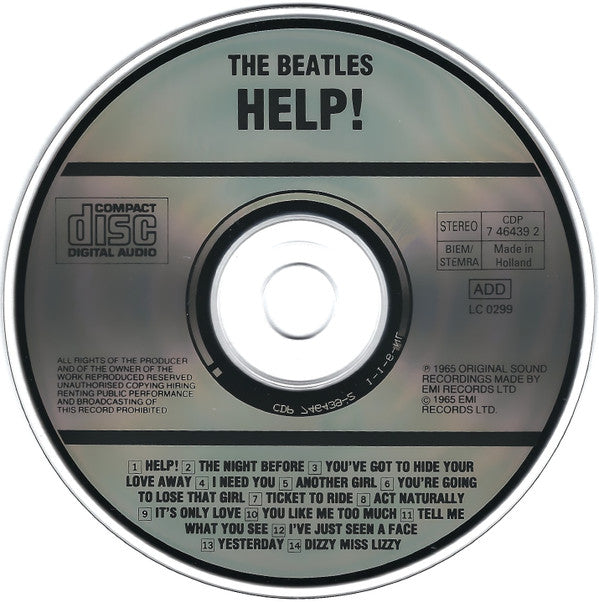 The Beatles : Help! (CD, Album, RE, EMI)