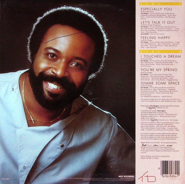 "Stix" Hooper : Touch The Feeling (LP, Album)