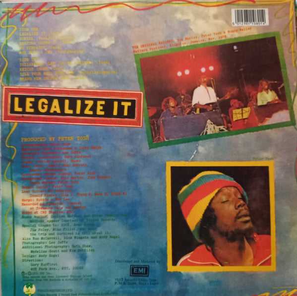 Peter Tosh : Legalize It (LP, Album)