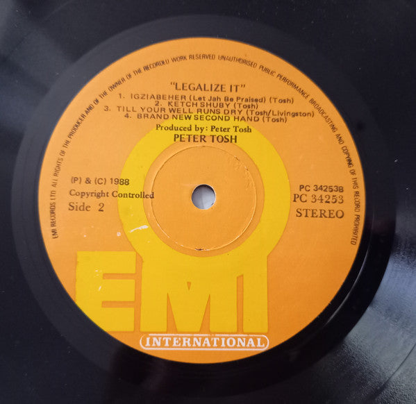 Peter Tosh : Legalize It (LP, Album)