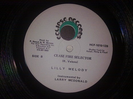 Lilly Melody : Big In Bed / Cease Fire Selector (12")