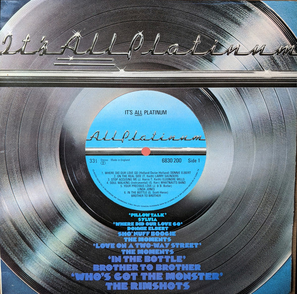 Various : It's All Platinum (LP, Smplr)