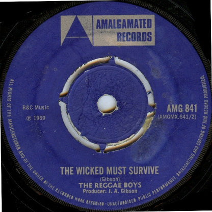 The Reggae Boys : Me No Born Ya (7", Single)