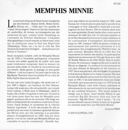 Memphis Minnie : Anthologie 20 (CD, Comp, Mono)