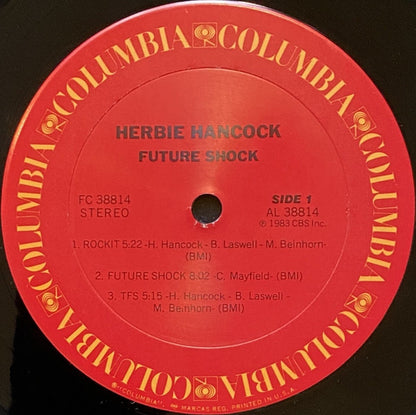 Herbie Hancock : Future Shock (LP, Album, Car)