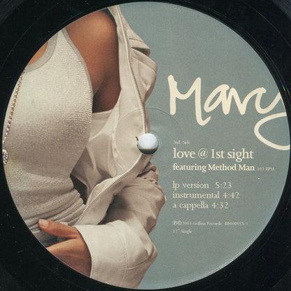 Mary J. Blige Featuring Method Man : Love @ 1st Sight (12")