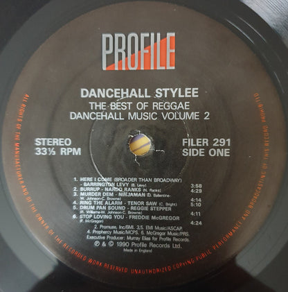 Various : Dancehall Stylee (The Best Of Reggae Dancehall Music Vol. 2) (LP, Comp)