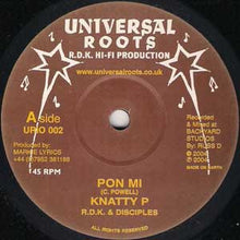 Knaty P / Bongo Tom-Hayeeryah : Pon Mi / Good Foot (10")