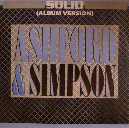 Ashford & Simpson : Solid (Album Version) (12")