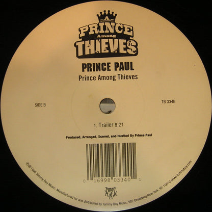 Prince Paul Featuring De La Soul : More Than U Know (12", Single)