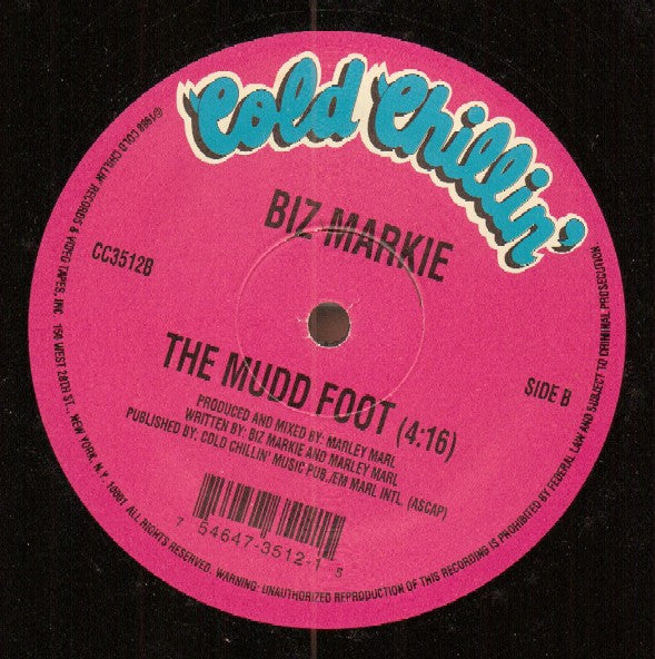 Biz Markie : Something For The Radio / The Mudd Foot (12", Ltd)
