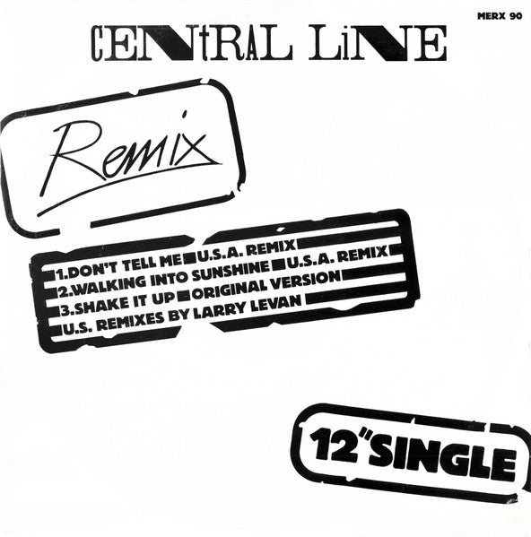 Central Line : Don't Tell Me (Remix) (12", Single)