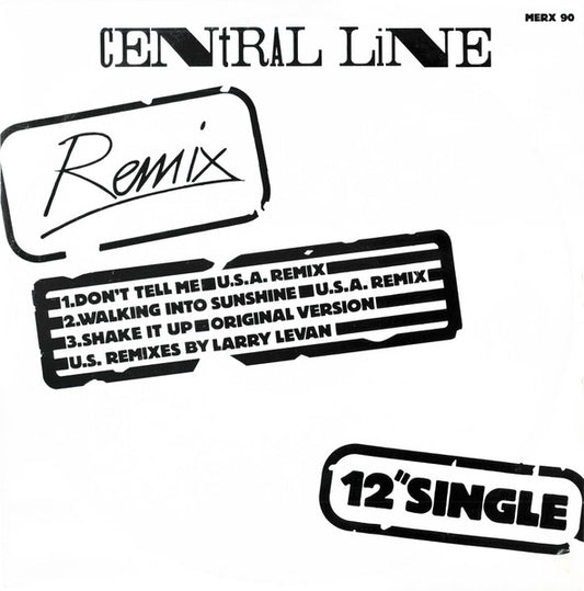 Central Line : Don't Tell Me (Remix) (12", Single)