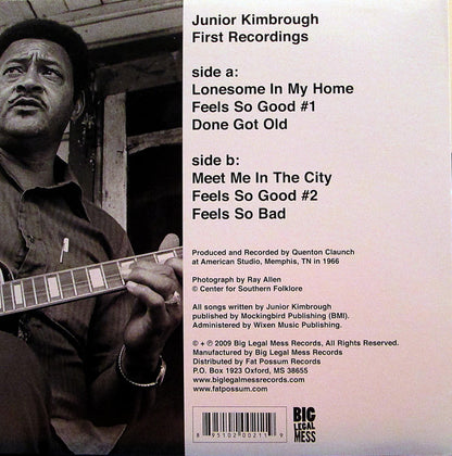 Junior Kimbrough : First Recordings (10", Album)