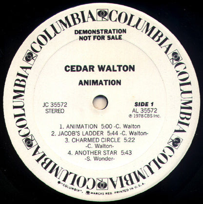 Cedar Walton : Animation (LP, Album, Promo)