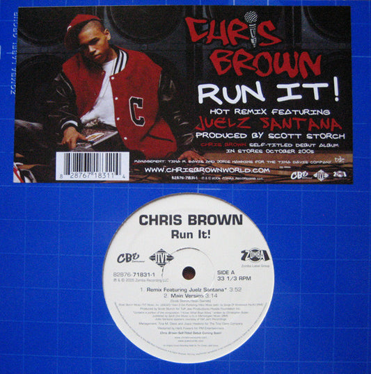 Chris Brown (4) : Run It! (12")